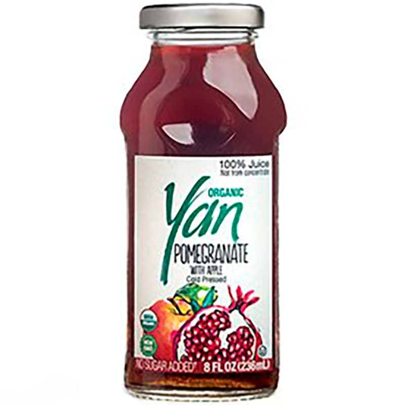 Сок «Yan Bio» Органика Гранат, Яблоко 0.25 литра