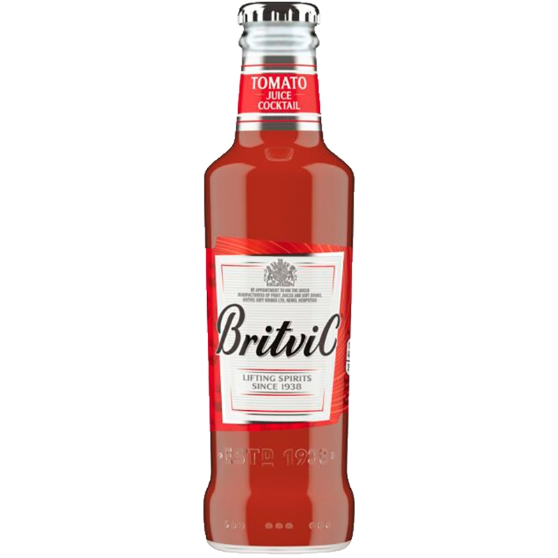 Сок «Britvic» Tomato Juice Cocktail, Бритвик Томатный 02л, стекло