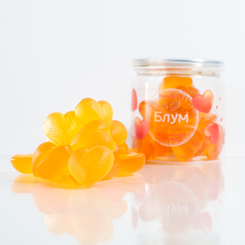 Мармелад из Комбучи «Bloomtea», Блумти Классика, 130гр, пэт