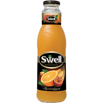 Сок Swell, Свелл Мультифрукт 0,75л, стекло