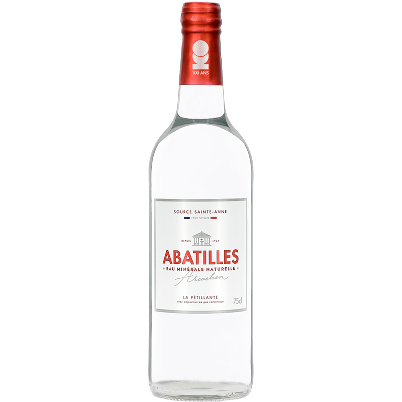 Минеральная вода «Abatilles» La Plate, Абатий Ла Плейт 0.75л, с газом, стекло