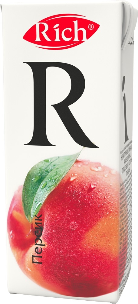 Рич Нектар Персик 0,2 тетра пак.