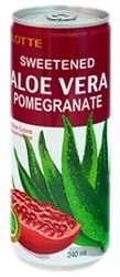 Напиток безалкогольный "Алоэ Вера" LOTTE Гранат 240мл ж/б