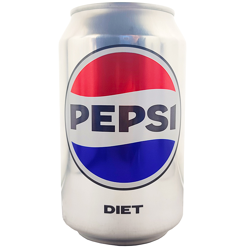 Газированный напиток «Pepsi» Diet, Пепси Диет без сахара 0.33л, банка (Англия)