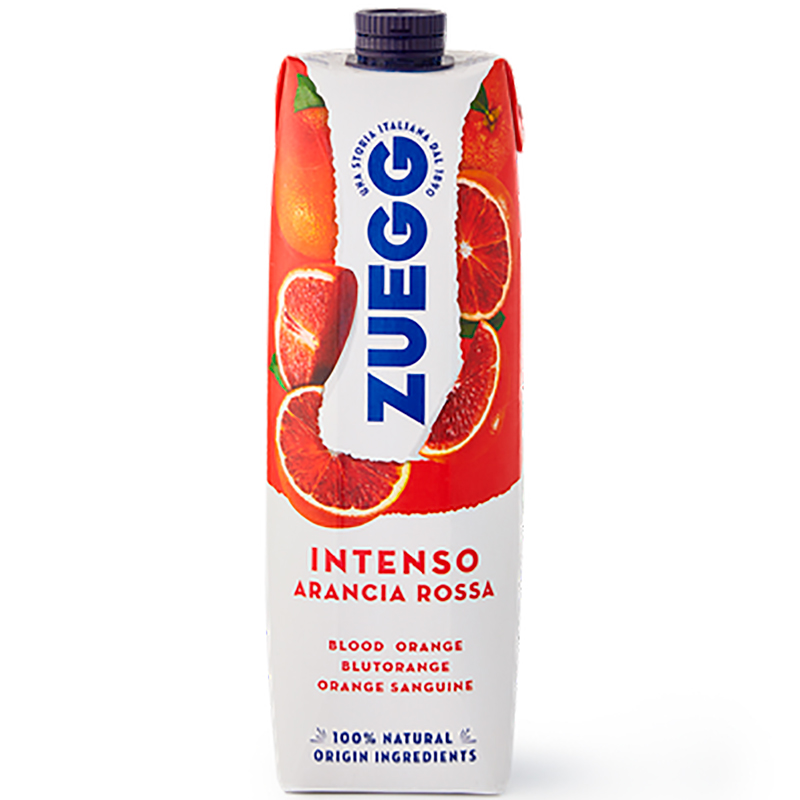 Напиток Zuegg Arancia Rossa, Зуег Красный Апельсин 1л, tetra pac