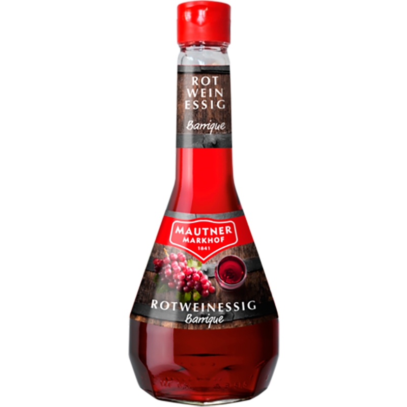 Уксус «Mautner Markhof» Красный Винный, Barrique 6% выдержанный в дубовых бочках, 0.5л
