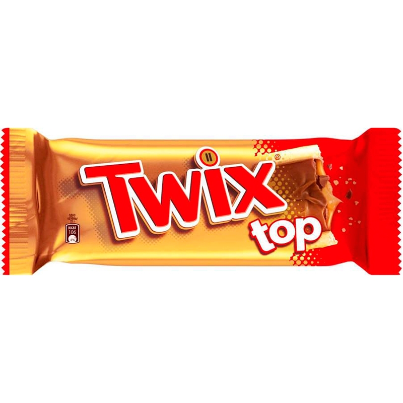 Батончик шоколадный Твикс Топ, Twix Top 21 грамм