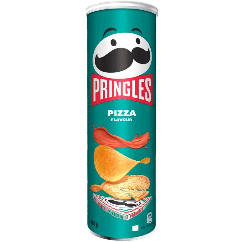 Чипсы «Pringles» Pizza, Принглс Пицца 185г, банка