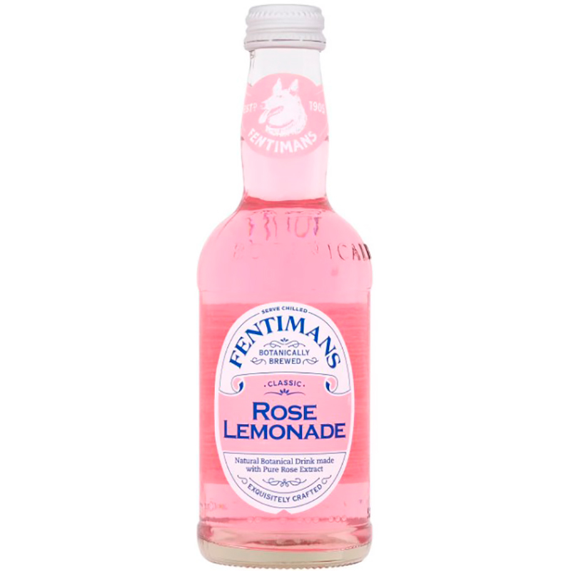 Напиток безалкогольный Fentimans Rose Lemonade, Фентиманс (Лимонад роза) 0.275л, стекло