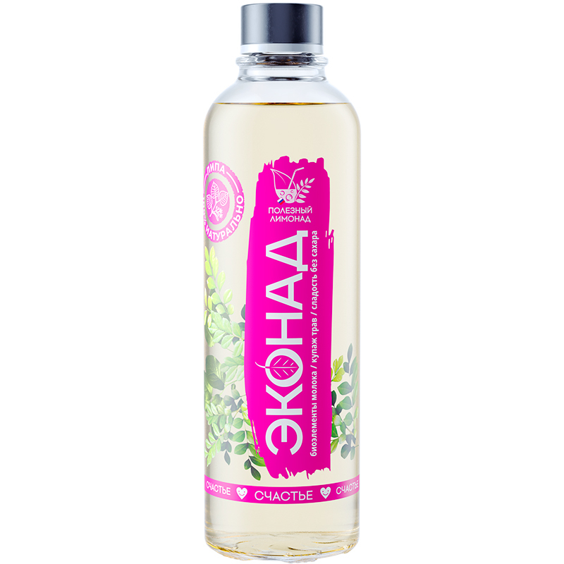 Газированный напиток «Эконад» Счастье. 0.5л, стекло