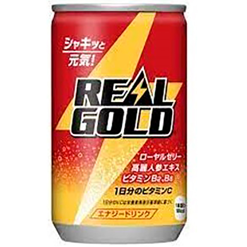 Газированный напиток «Coca-Cola» Real Gold, Кока Кола Реал Голд 0.19л. банка (Япония)
