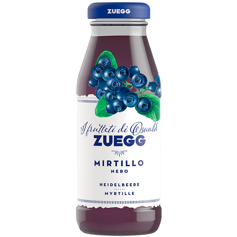 Нектар черника Zuegg, Зуег 0.2л, стекло