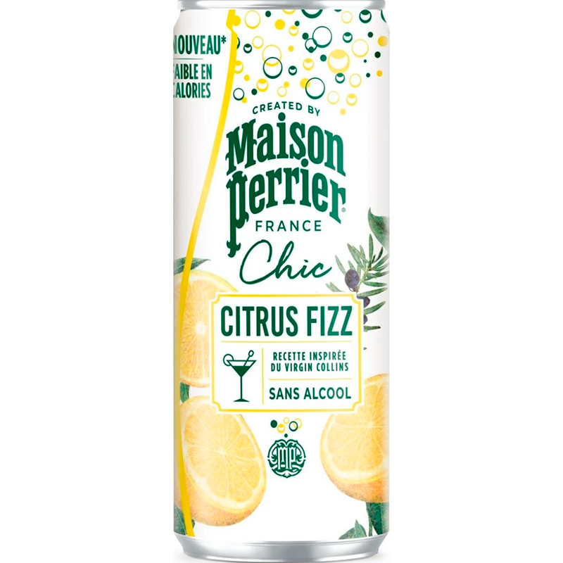 Напиток «Perrier» Citrus Fizz, Мейсон Перье Цитрус Физ 0.25л, банка