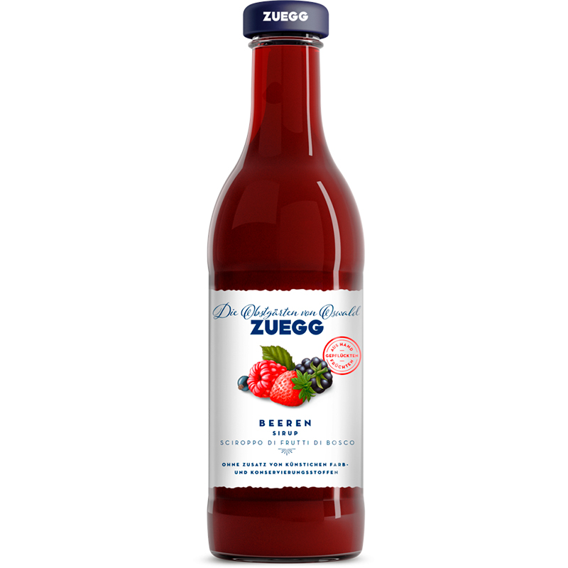 Сироп «Zuegg» Forest Fruit, Зуег Лесные Ягоды 0.425л, стекло