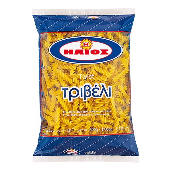 Макаронные изделия «Helios»Twist, Гелиос Твист, 500гр, пакет