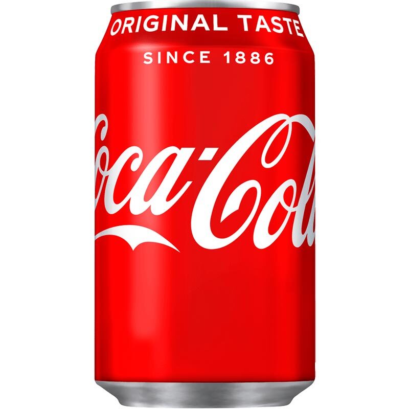 Газированный напиток Coca-Cola Original Taste, Кока-Кола Оригинальный вкус 0.33л. банка (Польша)