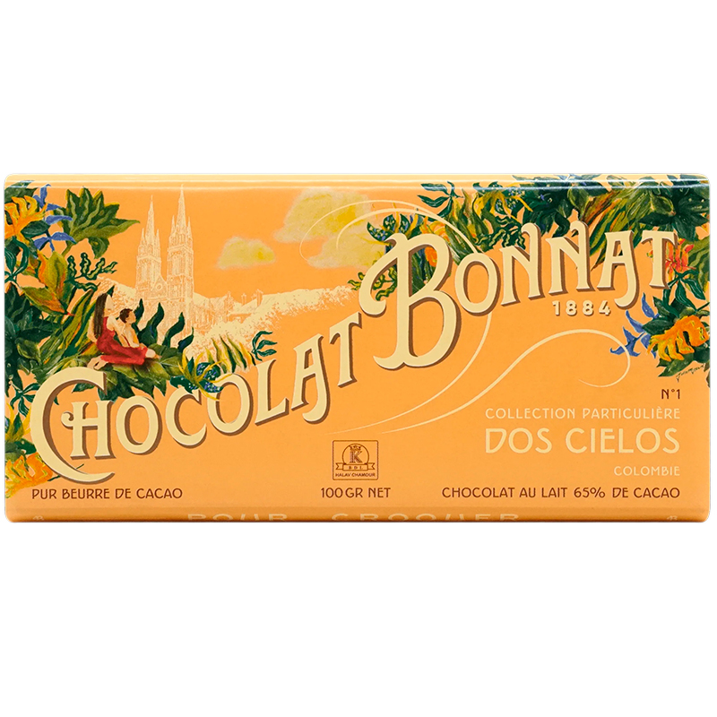 Шоколад молочный «Bonnat» Dos Cielos, Боннат Дос Циелос 100гр Шоколад молочный «Bonnat» Dos Cielos, Боннат Дос Циелос 100гр