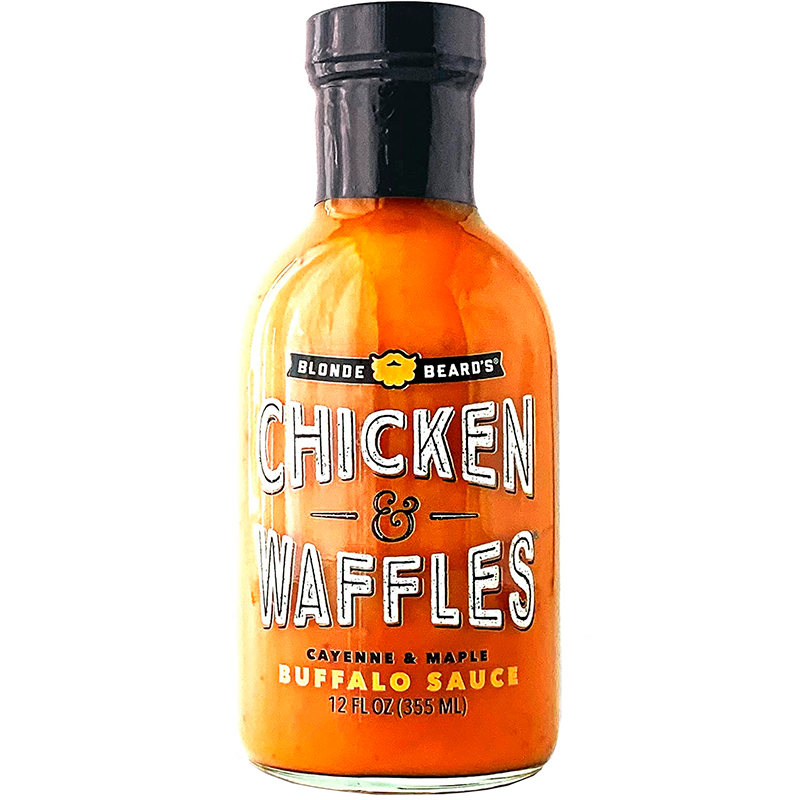 Соус «Blonde Beard's» Chicken Waffles Buffalo Wing Sauce, Блонд Беардс Чикен Ваффлс Клен, Кайенский перец 0.237л. стекло