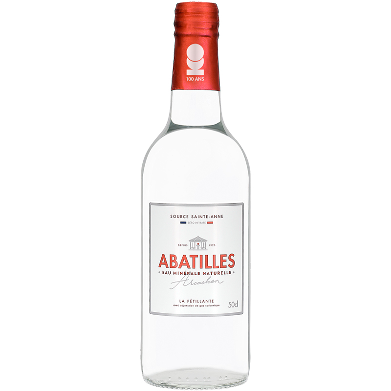 Минеральная вода «Abatilles» La Plate, Абатий Ла Плейт 0.5л, с газом, стекло