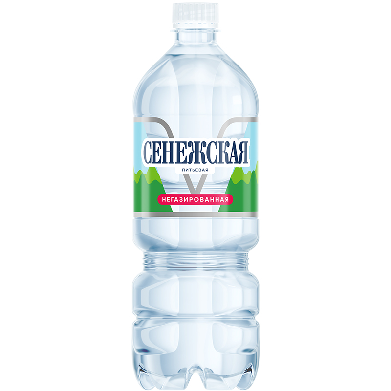 Минеральная вода «Сенежская» 1л, без газа, пэт