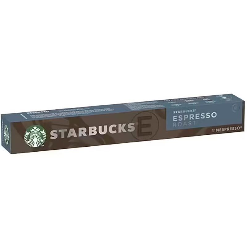 Кофе в капсулах «Starbucks» Espresso Roast, Старбакс Эспрессо Роаст (10 шт) для кофемашин (Формат: Nespresso)