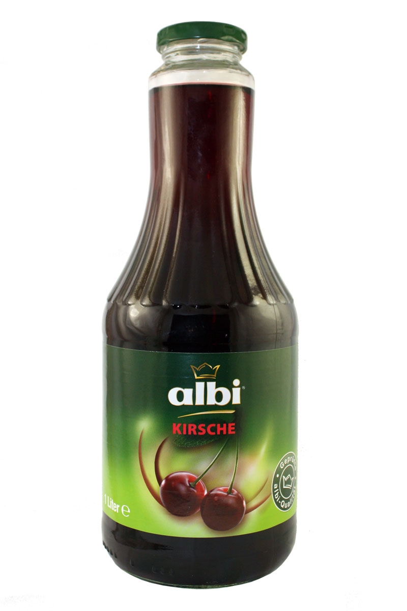 Нектар "ALBI" вишневый, 35% 1л Стекло