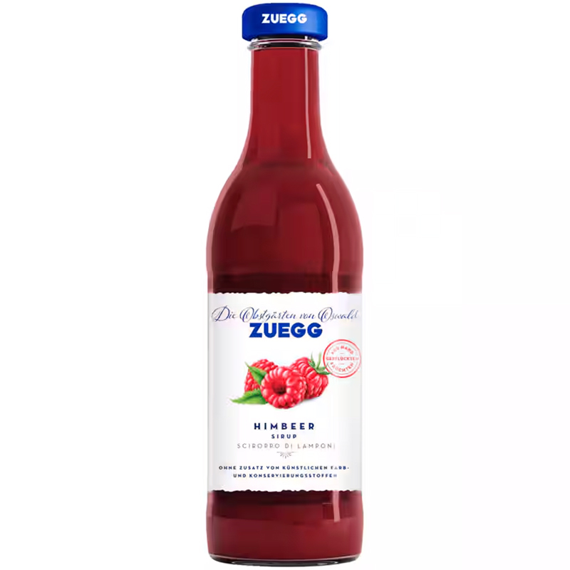 Сироп «Zuegg» Raspberry, Зуег Малина 0.425л, стекло