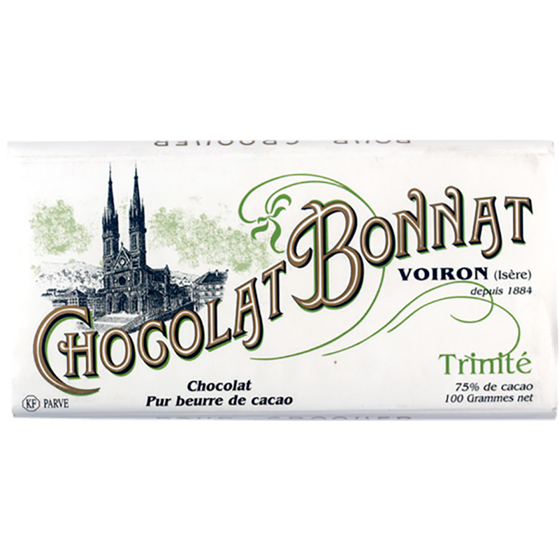 Шоколад темный «Bonnat» Trinite, Боннат Тринит 100гр