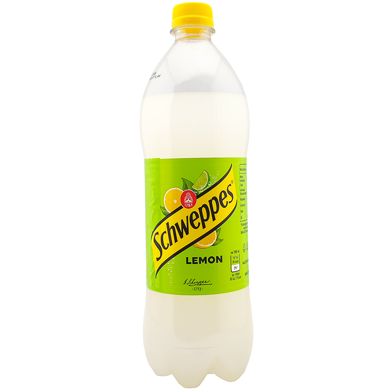 Газированный напиток «Schweppes» Lemon, Швепс Лемон 0.85л. пэт