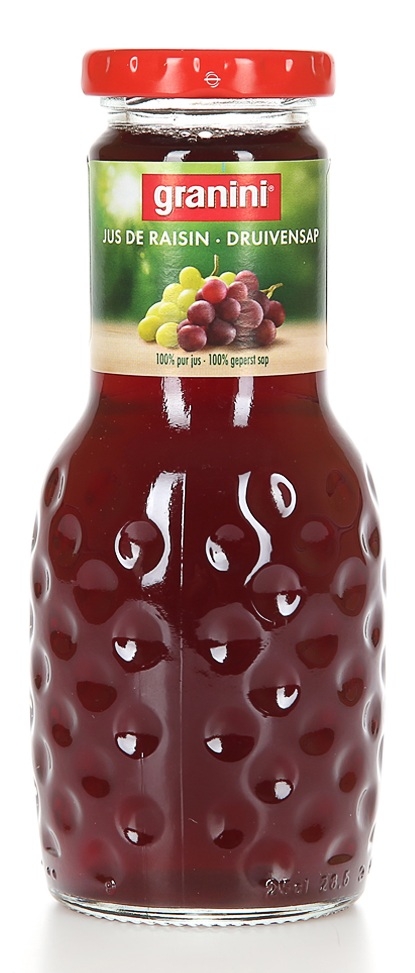 Гранини (Granini) Виноградный Сок Прямого отжима 0.25л стекло