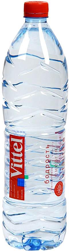 Минеральная вода без газа Vittel, Виттель 1,5л. Пластик.