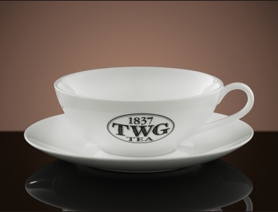 TWG Послеобеденная чайная чашка и блюдце.