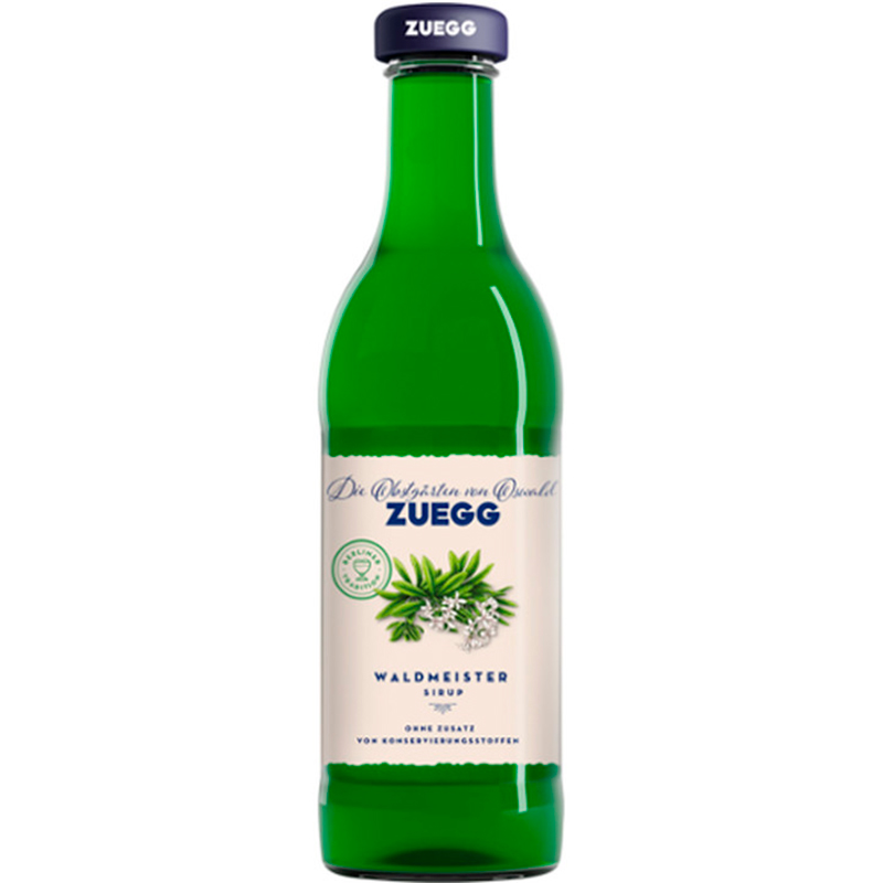 Сироп «Zuegg» Wildmeister, Зуег Асперула 0.425л, стекло