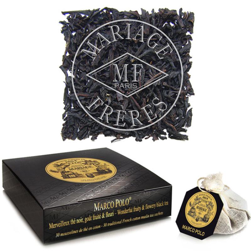 Черный чай Mariage Marco Polo, Саше 75 гр