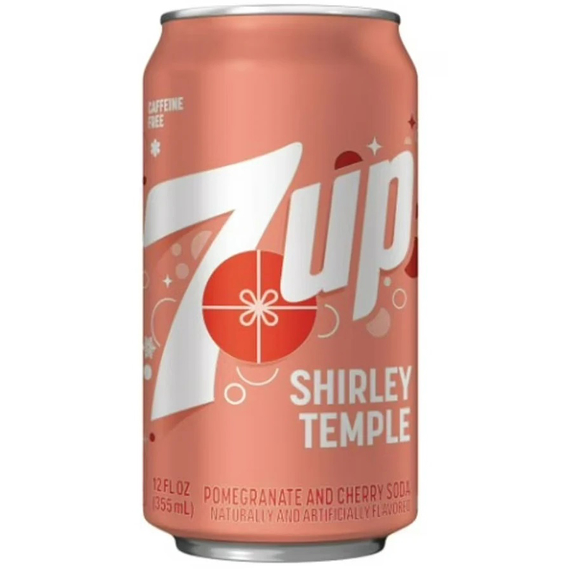 Напиток «7Up» Pomegranate and Cherry, Cевен Ап Гранат, Вишня 0.355л. банка (США)
