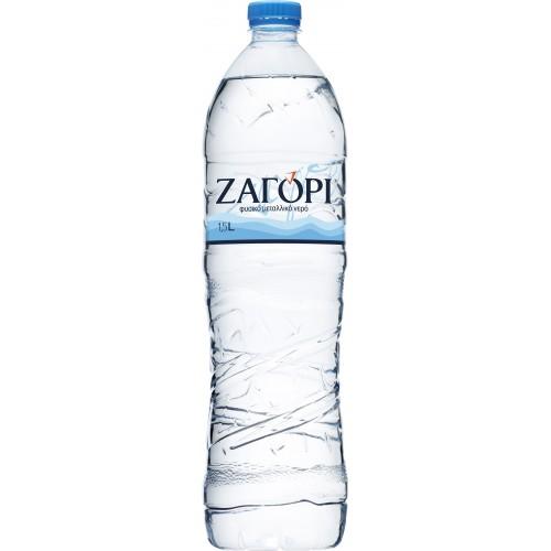 Минеральная вода Zagori 1,5 литра ПЭТ без газа