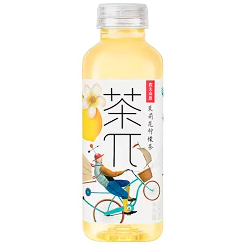 Холодный чай NongFu Spring Tea π, НонгФу Спринг Ти Чай Пи, жасминовый чай с лимоном 500мл, пэт