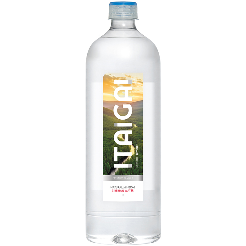 Минеральная вода природная столовая питьевая высшей категории «Itagai» seasons summer, Айтайгай (Сезон Лето), 1л, без газа, пэт