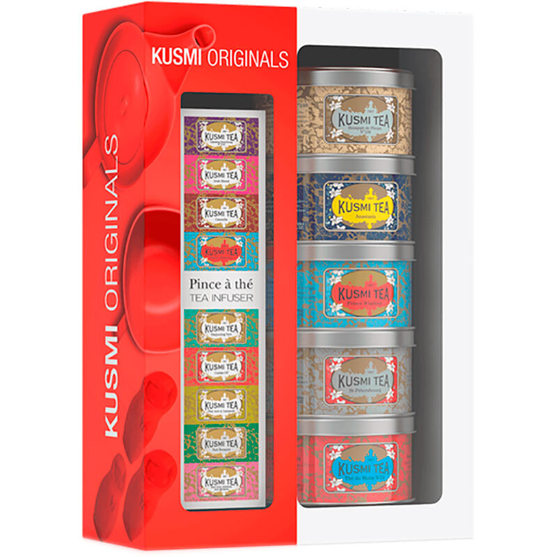 Набор Kusmi Tea, Originals / Оригинальный (tea infuser) (ситечко ложка) Набор Kusmi Tea, Originals / Оригинальный (tea infuser) (ситечко ложка)