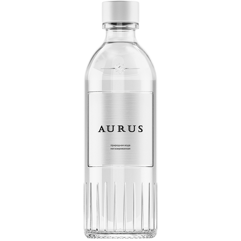 Минеральная природная питьевая вода «Aurus Aqua», Аурус Аква 0.33л, без газа, стекло