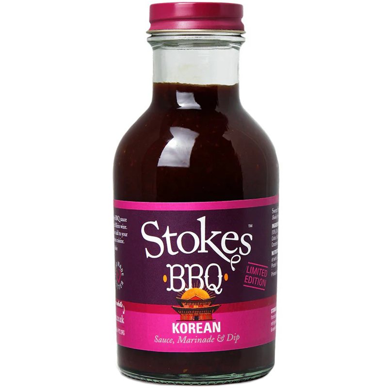 Соус «Stokes» BBQ Korean, Стокс Томат, для барбекю Корейский 300г, стекло