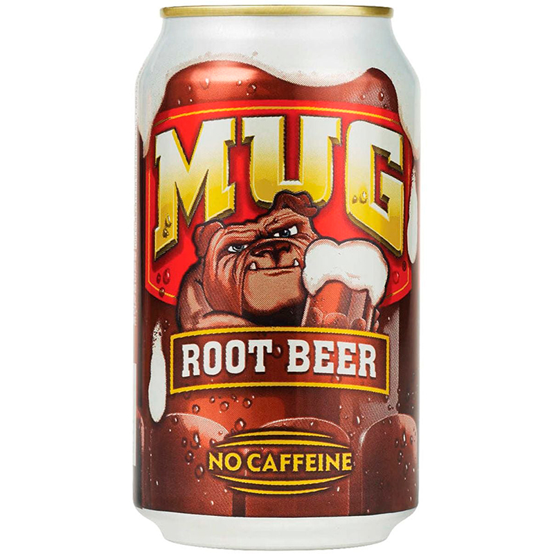 Напиток «MUG» Root Beer No Caffeine, Маг Рут Бир без кофеина, 0.355л, банка