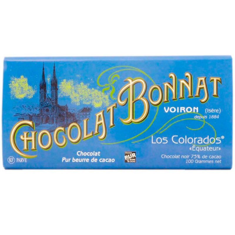 Шоколад темный «Bonnat» Los Colorados / Боннат Лос Колорадос (Серия: Grands Crus d'exception) 100гр