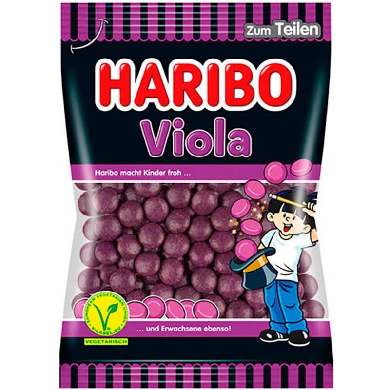 Мармелад «Haribo» Viola (Vegan), Харибо Виола, 125гр