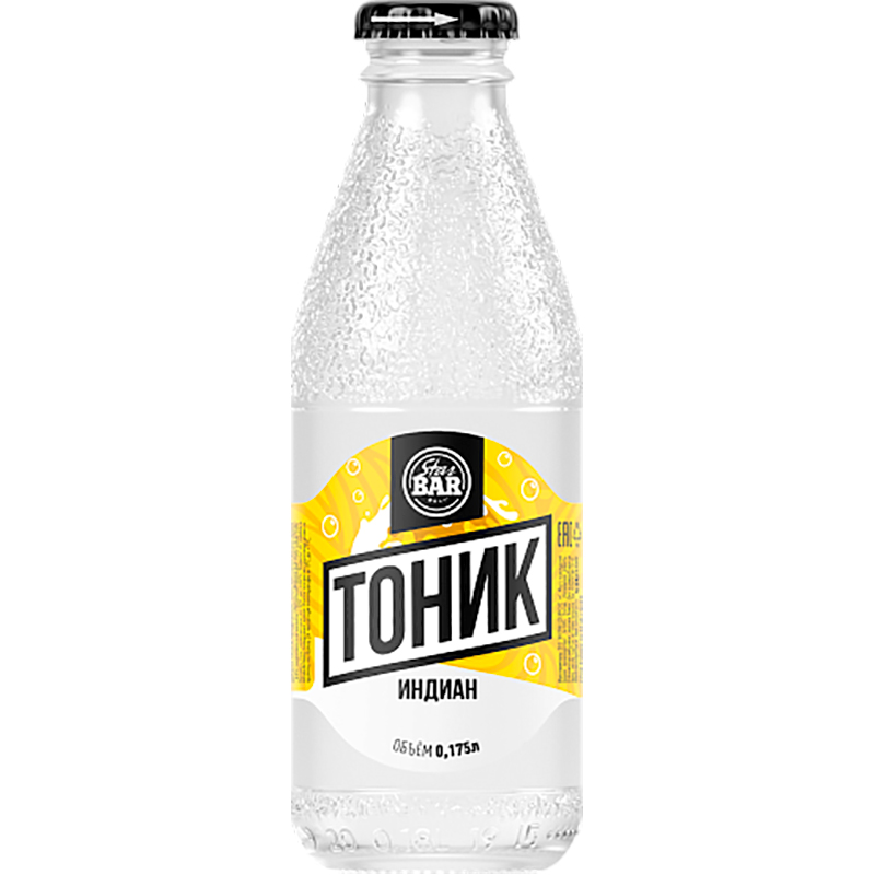 Напиток «StarBar» Indian Tonic, СтарБар Тоник, 0.175л, газ, стекло