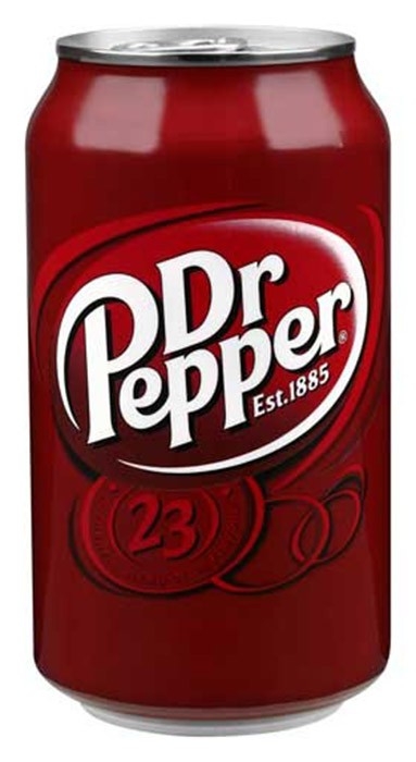 Газированный напиток Dr Pepper 23, Доктор Пеппер 23, 0.33л. банка