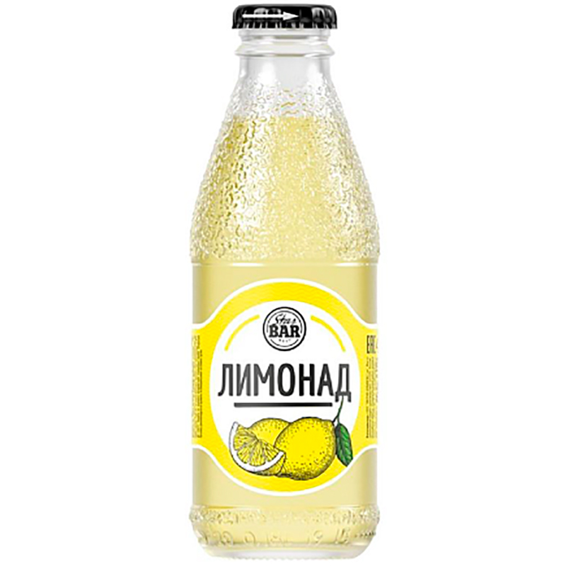 Напиток «StarBar», СтарБар Лимонад, 0.175л, газ, стекло