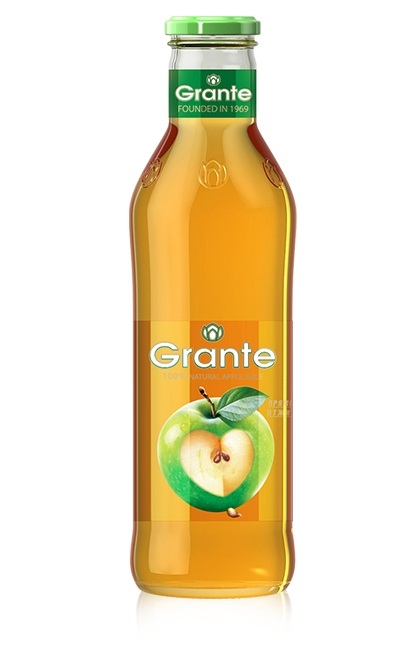 Сок яблочный GRANTE 0.75, стекло