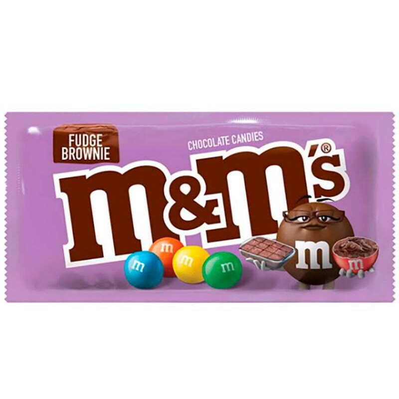 Конфеты Драже «M&Ms» Fudge Brownie, Эм энд Эмс Фьюджи Брауни 40г.