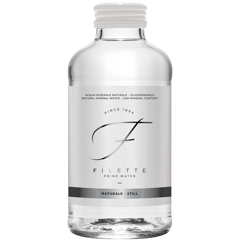 Минеральная природная вода «Aсqua Filette» Naturale, Аква Филетт Натурале 0.47л, без газа, стекло